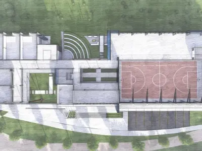 School-University- High School 3D model