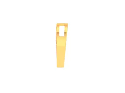 Kids Alphabet O Pendants 3dm STL OBJ FBX Renders Details 3D print model