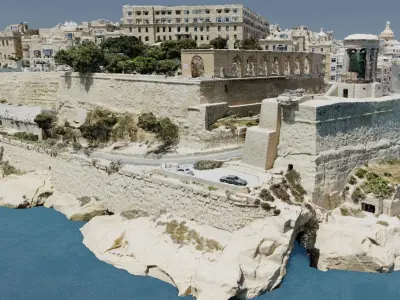 City of Valletta 3D model