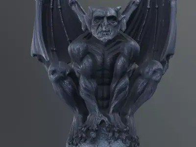 lucifer statue 3D model