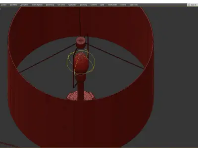 MARTUS TABLE LAMP Low-poly 3D model