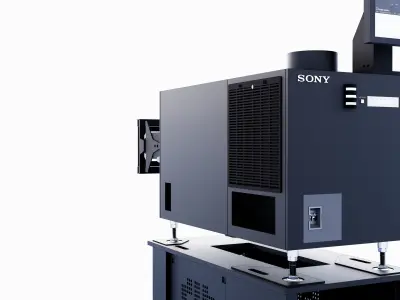 Cinema Projector Sony SRX-R515P Low-poly 3D model
