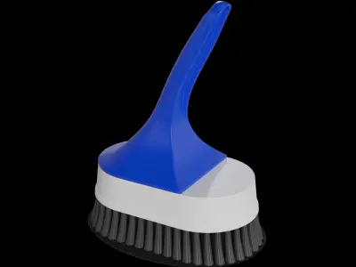 Brooms mops and window squeegees Scrub Brush 3D model