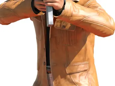 Russell Adler The Cold War Agent 3D print model