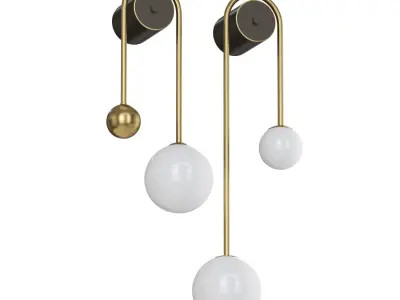 Wall lamp ADIGE 3D model