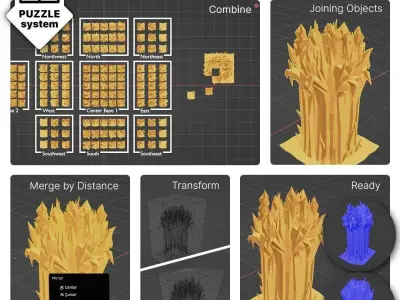 Wheat  Field 3D print model
