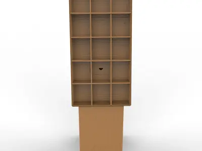 Point of Sale Cardboard Display Stand Texture