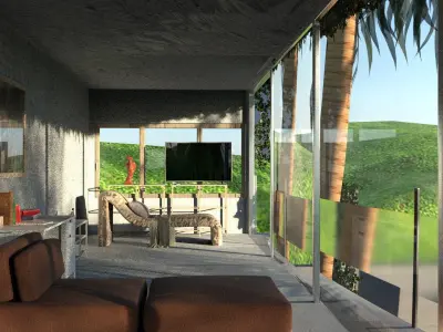 laos Brazilian Style Arch 3D model