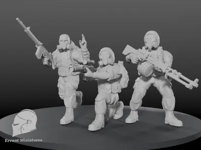 Zone Veterans 3D print model