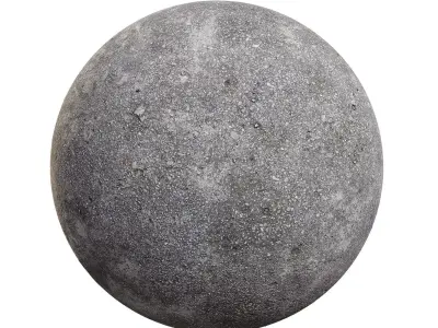 Concrete Damaged Floor pbr Texture