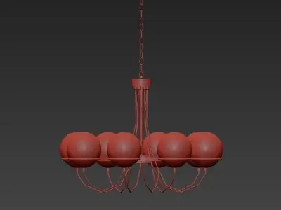 Melissa Chandelier 3D model purchase
