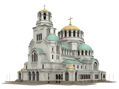 Alexander Nevsky Cathedral 3D model