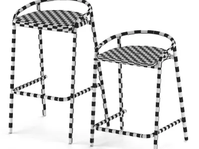 Blender stool 3D model