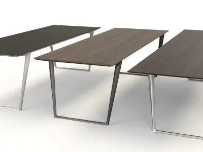 AXY Comfort Extension Desk Table 3D model