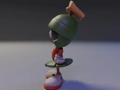 Marvin the Martian 3D print model
