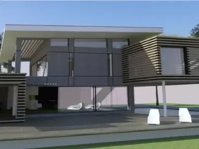 Modern house 3D model 42