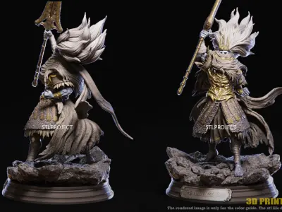 Nameless King  3D print model