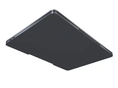 Laptop Close Mockup v1 003 Low-poly 3D model