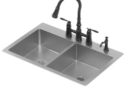 MOEN kitchen sink GS202684 3D model