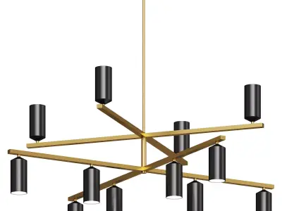 Gala Chandelier 3D model purchase