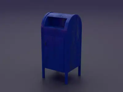 Urban Street Props Pack - Game Ready Assets Low-poly 3D model