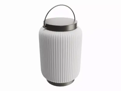 Outdoor and indoor portable lamp 04 3D model
