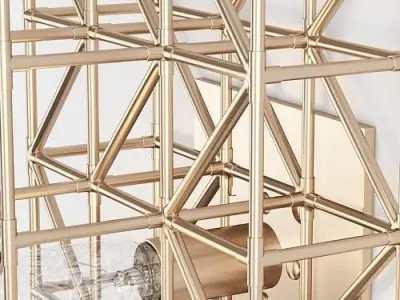Gridlock Sconce - 193 3D model