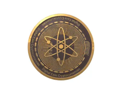 Cosmos Coin v3 002 3D model