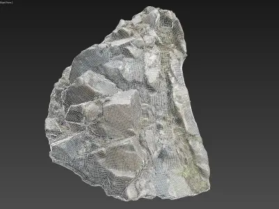 Cliff Face pack B bundle 3D model