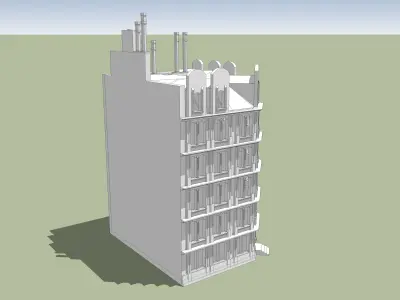 House-12 tower of london 3D model