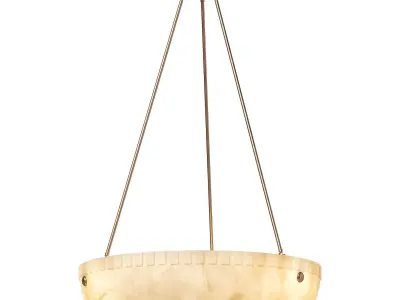 Urban Archaeology Alabaster Bowl UA0607HL 3D model