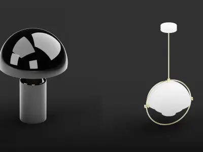 Lamp Model Collection Vol 4 3D model
