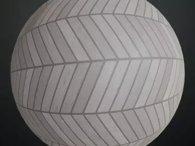 White Chevron Wood Plank Texture