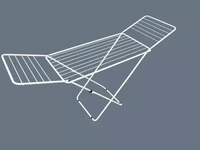 Clothes Drying Stand 3D model