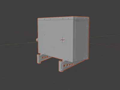 10-Piece Urban Street Props Pack - Game Ready 3D Models 3D model