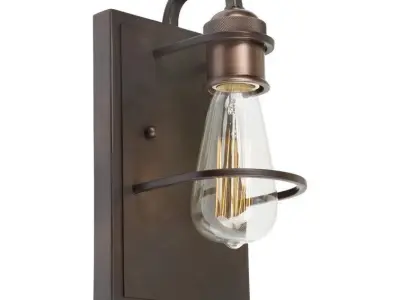 Cloutier Armed Sconce Free 3D model