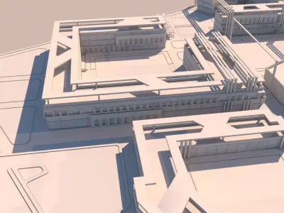 educational project 3D model