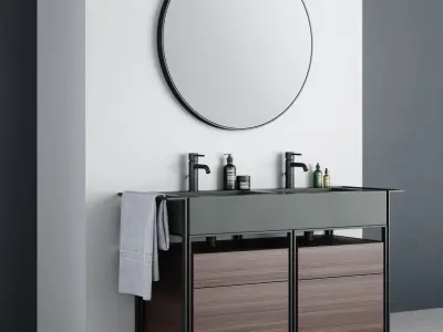 Ceramica Cielo Narciso Doppio Washbasin  3D model