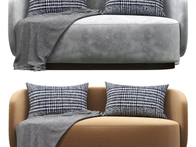 Fendi Casa Annabelle sofa 3D model