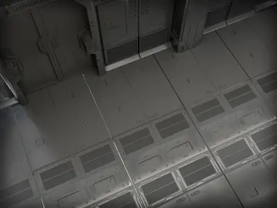 sci fi asets 3ds pjct v6 2 3D model