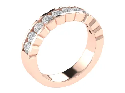 Women Ring  Render 3dm STL OBJ FBX TXT Details 3D print model 15