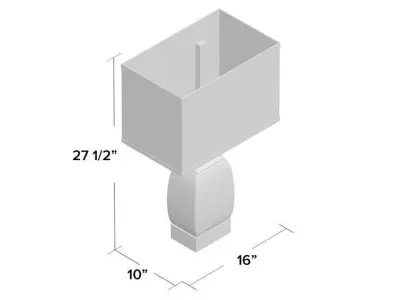 Dumai Table Lamp 3D model