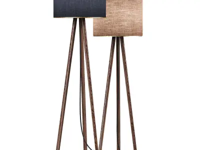 Modern Stand Floor Lamp 3D model