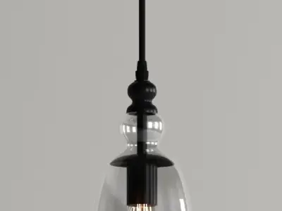Hanging Lamp LOFT HOUSE P-125 3D model