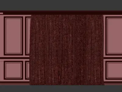 Curtain Set 247 3D model