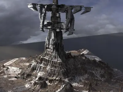 Claw Mountain Base 3D model