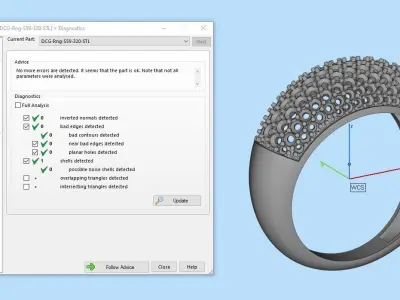 Jewelry ring 320 3D print model