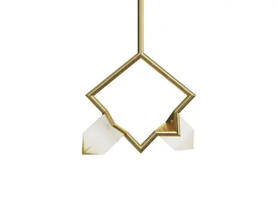 Bec Brittain Seed Double Pendant 3D model