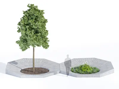 Otto tree-grill 3D model