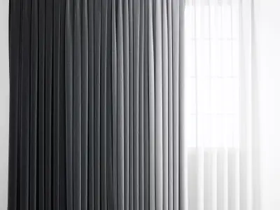 Curtain 296 3D model